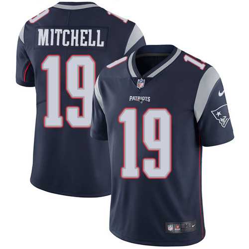 Nike New England Patriots #19 Malcolm Mitchell Navy Blue Team Color NFL Vapor Untouchable Limited Jersey,We sell and wholesale Nike New England Patriots #19 Malcolm Mitchell Navy Blue Team Color NFL Vapor Untouchable Limited Jersey on line form chian!